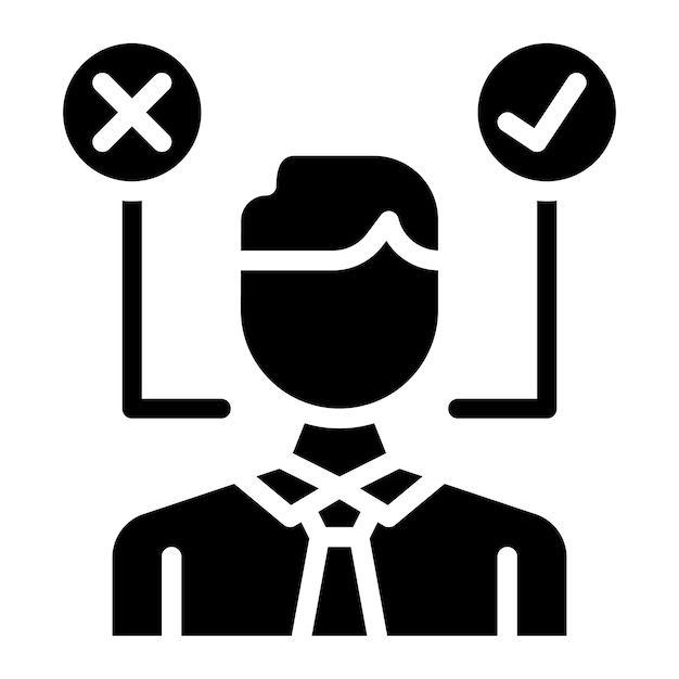 Decision Making icon vector image Can be used for Compliance And Regulation