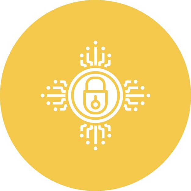 decryption icon vector image can be used for cryptocurrency