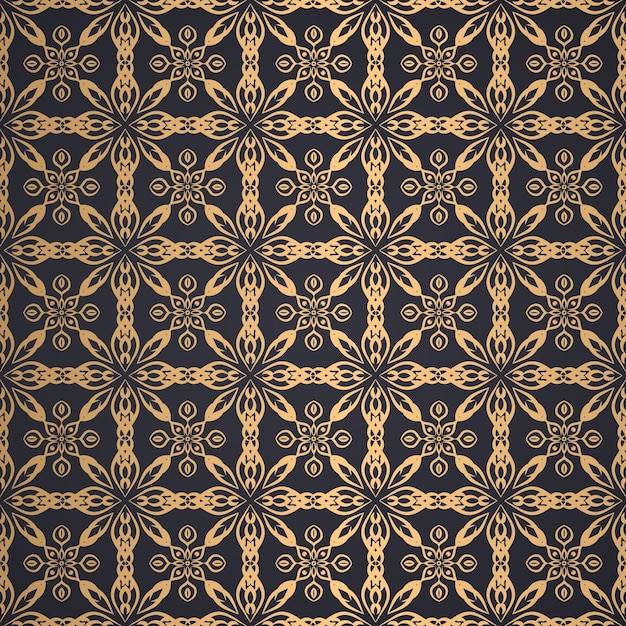 Dekorativní ornament – bezešvý vzor pozadí