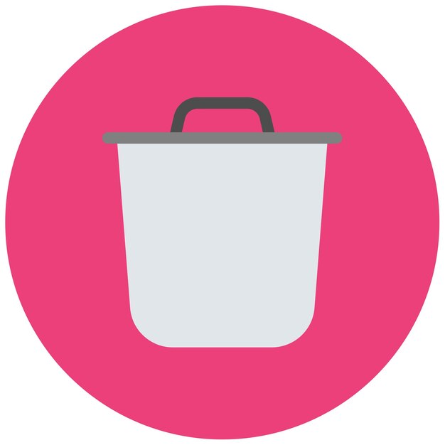 Delete Flat Illustration