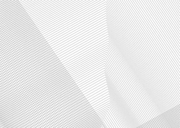 Design elements Curved sharp corners wave many lines Abstract vertical broken stripes on white background isolated Creative line art Vector illustration EPS 10 Black line created using Blend Tool