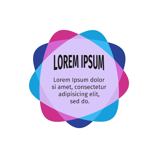 design elements for the abstract colorful background color triangular stickers with the text web