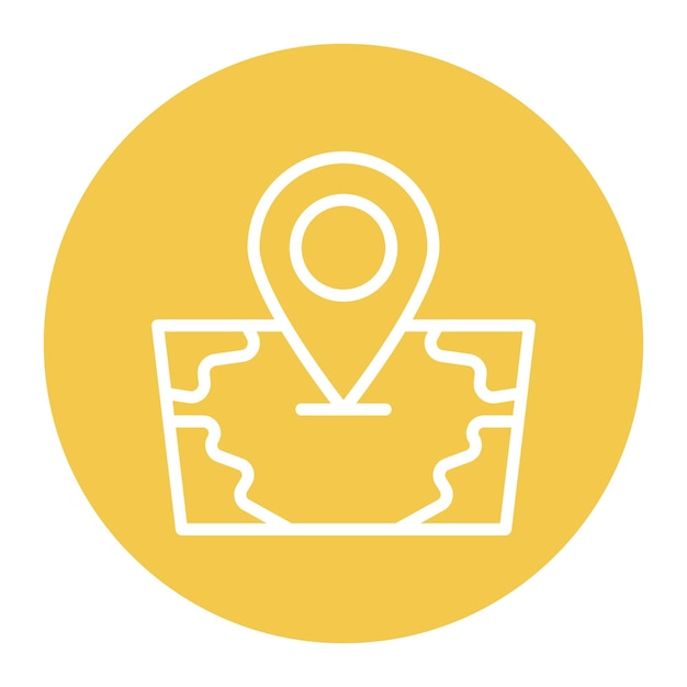 Destination icon vector image Can be used for Adventure