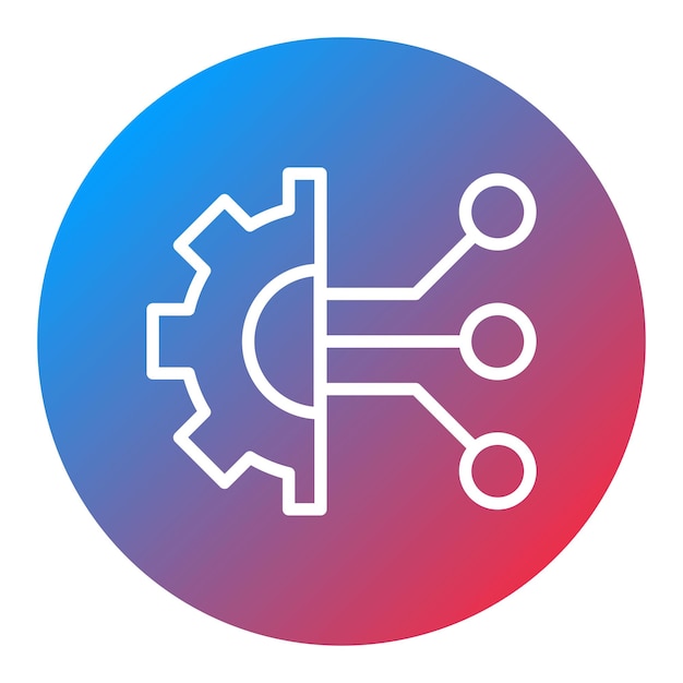 digital transformation icon vector image can be used for survey