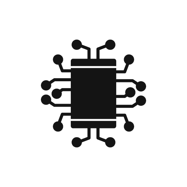 digitalisation icon symbol on white background