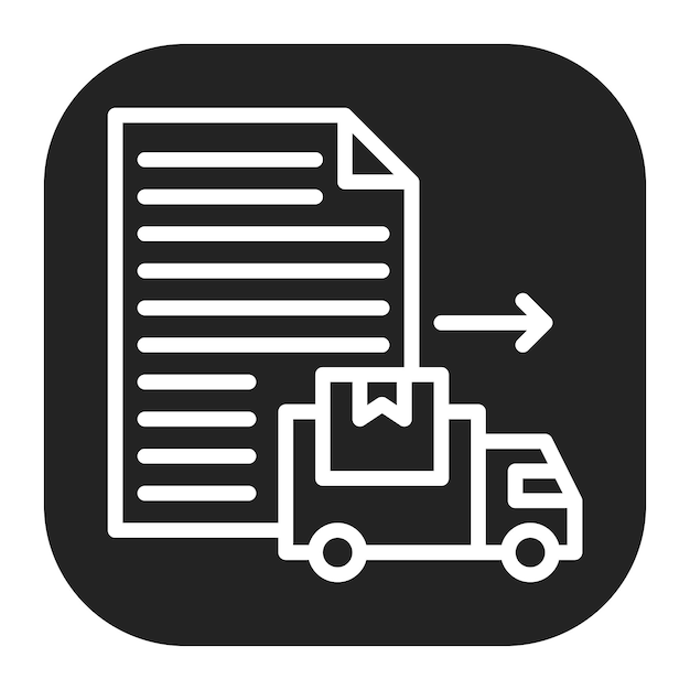 Dispatch icon vector image Can be used for Manufacturing and Distribution
