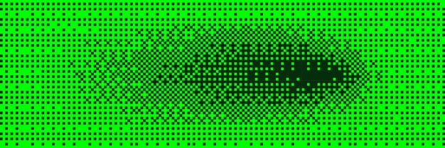 Dither bitmap vector texture Abstract green gradient transition