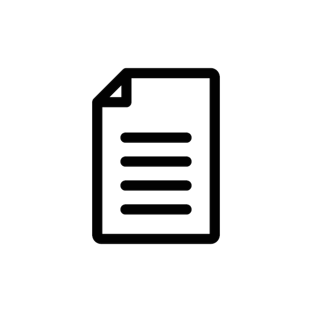 document file icon perfect for office and digital files