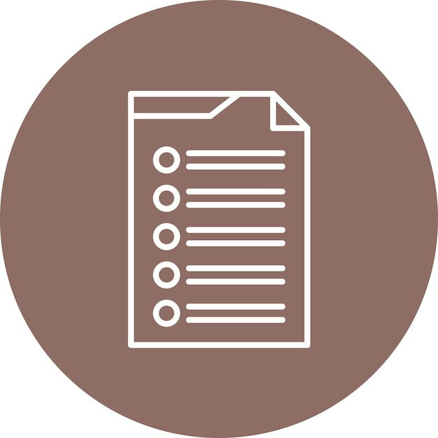 Document icon vector image Can be used for Communication and Media
