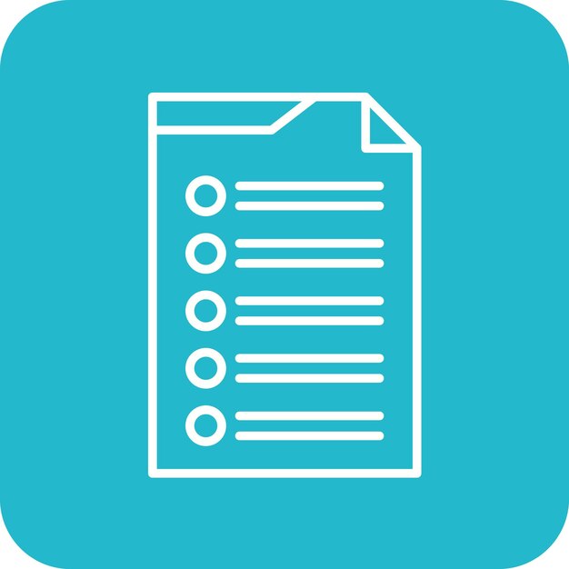 Document icon vector image Can be used for Communication and Media