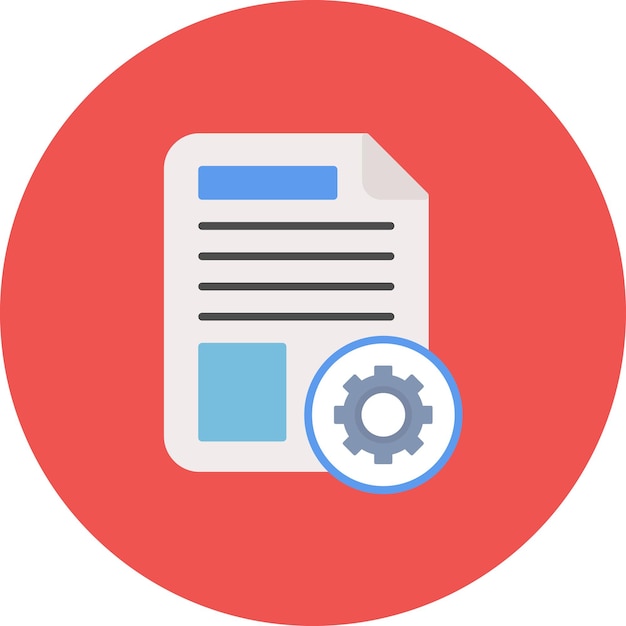 Documentation Flat Illustration