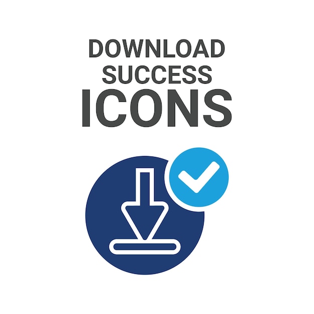 download success icons contains upload document link download file folder data and pdf icons sol