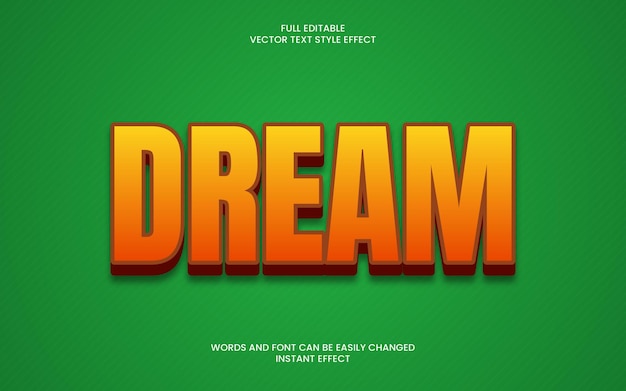 Dream Text Effect