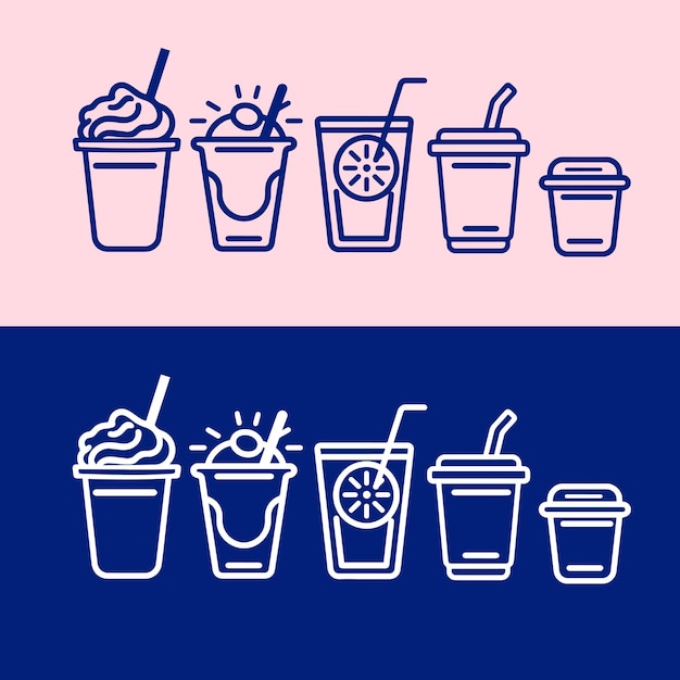 drinks icons