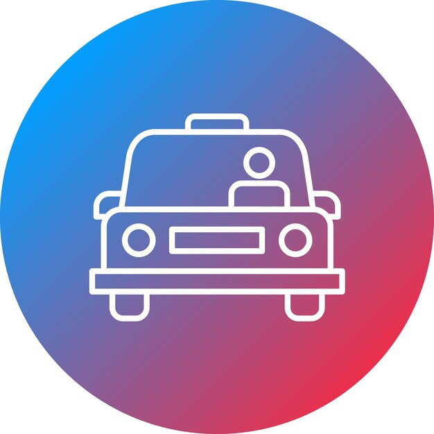 Driving icon vector image Can be used for Map and Navigation