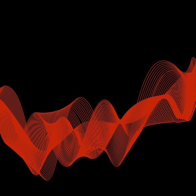 dynamic waves illustration, abstract background. creative and elegant style image