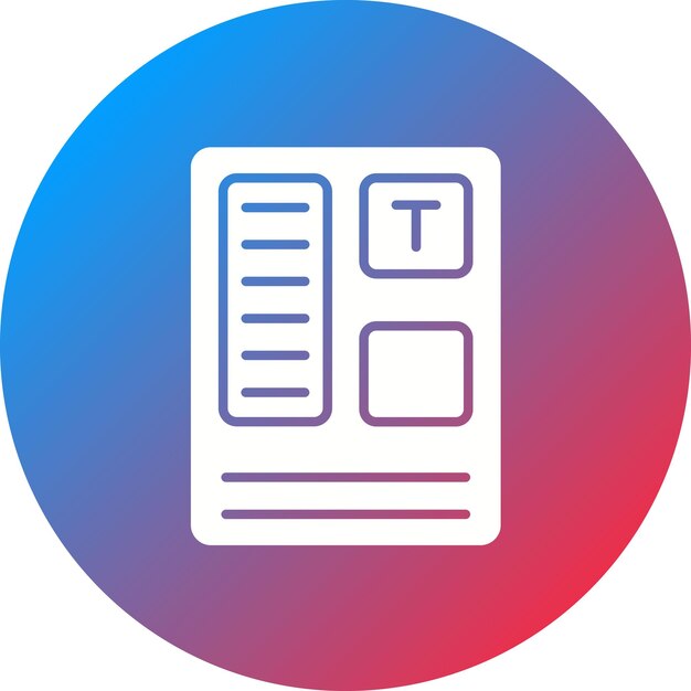 Editorial icon vector image Can be used for Modelling Agency