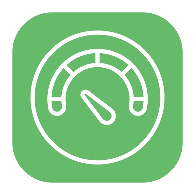 Efficiency Gauge icon vector image Can be used for Operations Management