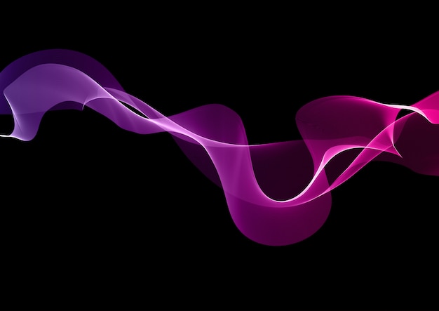 Elegant flowing lines background