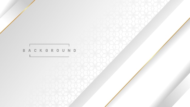 elegant white background with golden lines