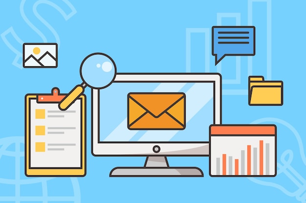 Email advertising Digital marketing strategy business marketing