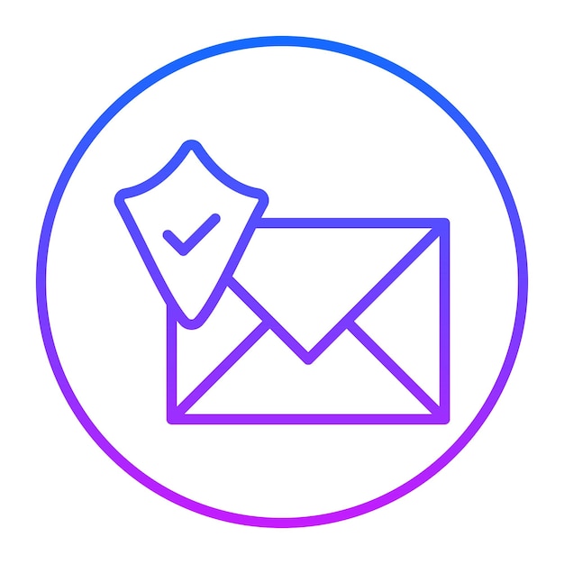 Email Security Vector Icons