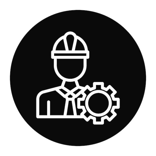 Engineering icon vector image Can be used for Robotics