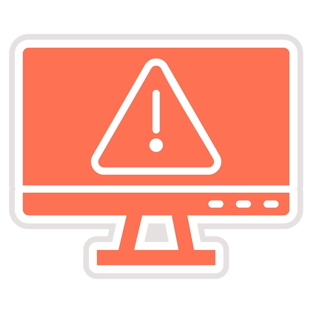 error vector icon design illustration