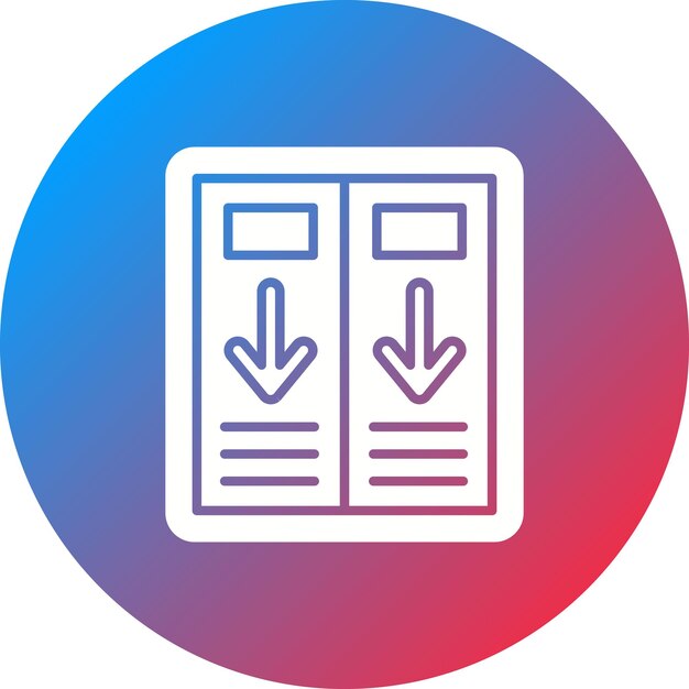 Exit icon vector image Can be used for Emergency Services