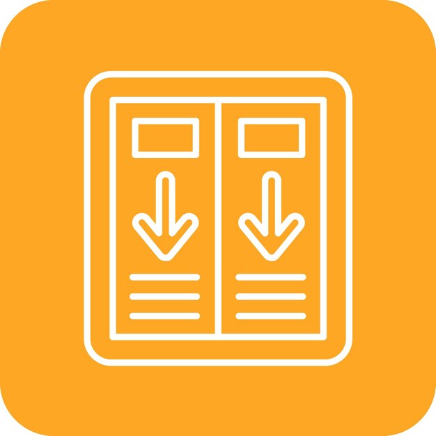 Exit icon vector image Can be used for Emergency Services