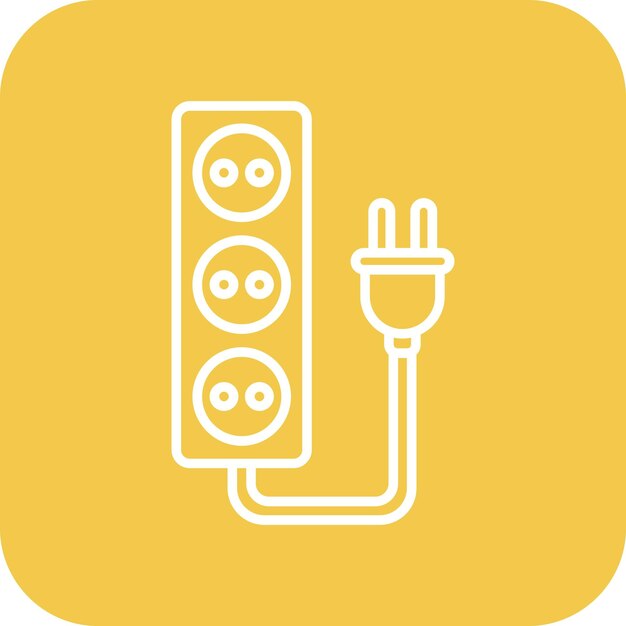 extension vector icon can be used for computer and hardware iconset