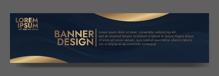 Vektor eye catching wave banners for modern graphics