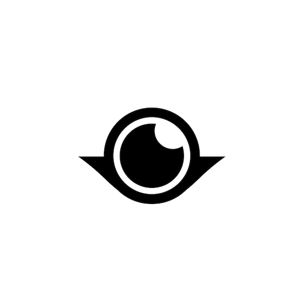 Eye logo camera fashion graohic beautiful