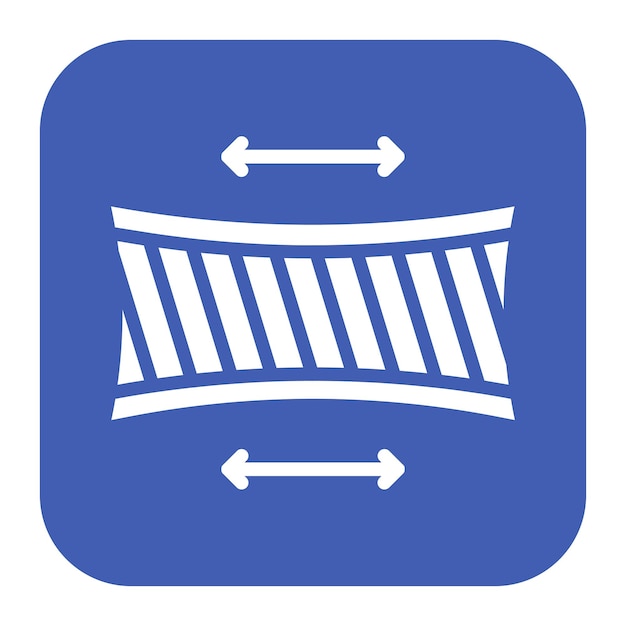 fabric elasticity icon vector image can be used for fabric features