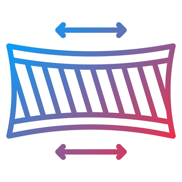 fabric elasticity icon vector image can be used for fabric features