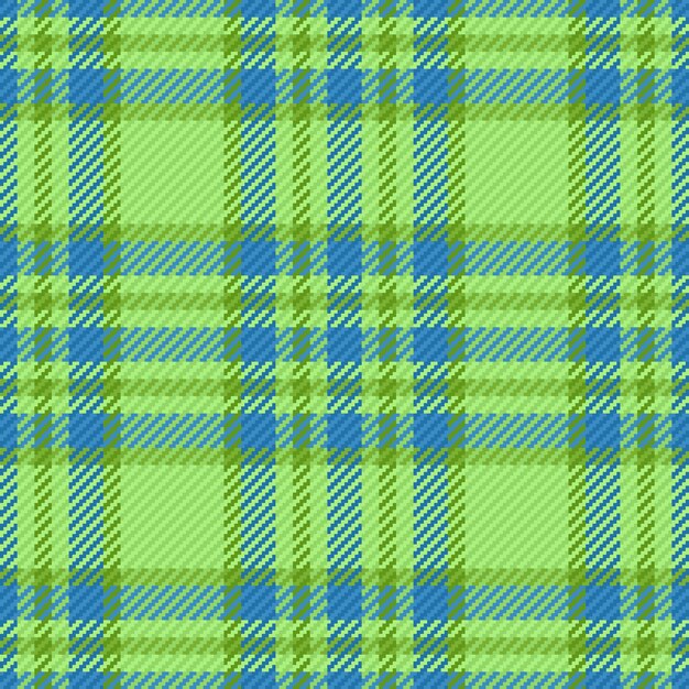 fabric plaid background of check textile pattern with a texture tartan vector seamless