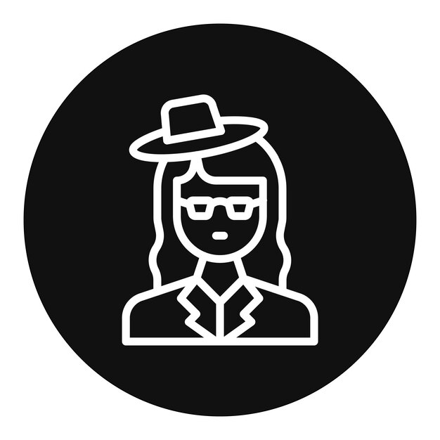 Fashion Model icon vector image Can be used for Diversity