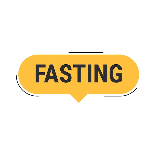 Fasting Made Easy Learn the Best Tips and Tricks for Ramadan Orange Vector Callout Banner
