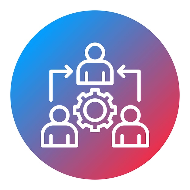 fellowship icon vector image can be used for teamwork