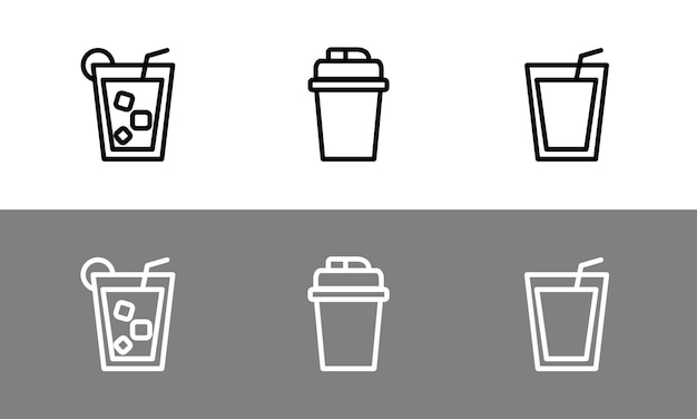 Fitness symbol set Flat fitness symbol
