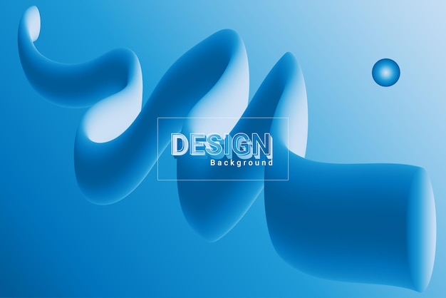 fluid background template landing page vector editable eps file
