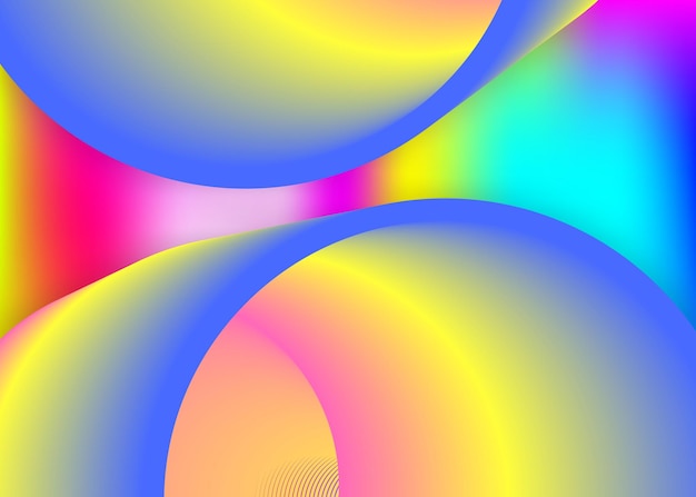 fluid background with liquid dynamic elements and shapes