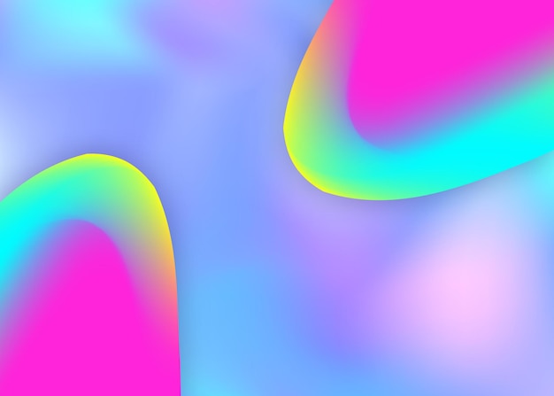 Fluid background with liquid dynamic elements and shapes