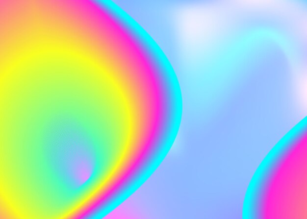 Fluid background with liquid dynamic elements and shapes