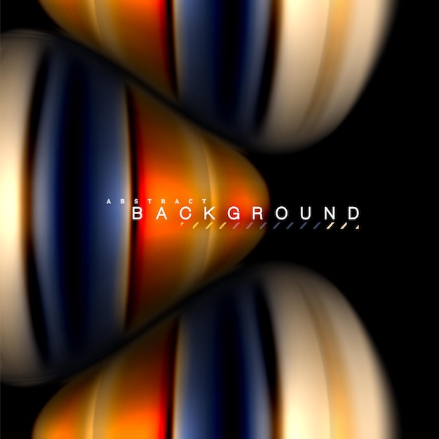 fluid mixing colors vector wave abstract background design colorful mesh waves