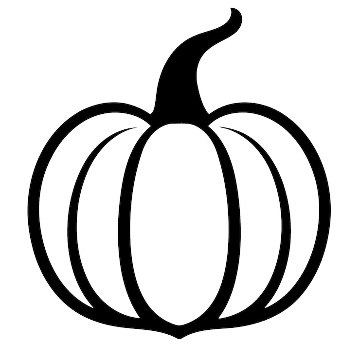 Vektor food fruit pumpkin