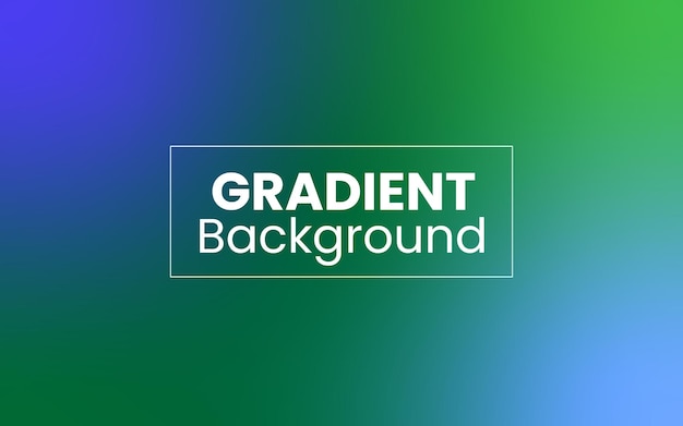 Free Gradient Background green blue in vector bg