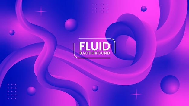 free vector gradient fluid background