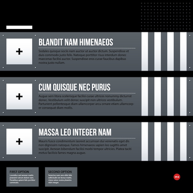 futuristic corporate web design template. useful for presentations or advertising.