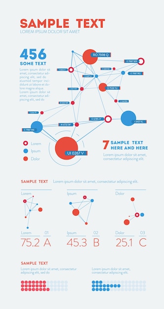 futuristic infographic. information aesthetic . complex data threads graphic visualization. abstract data graph. 